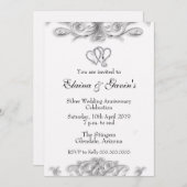 25. Silver Anniversary-Einladung Einladung (Vorne/Hinten)