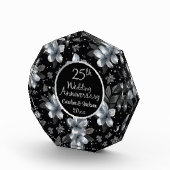 25. Silver Glitzer Blumenzwiebeln Fotoblock (Rechts)