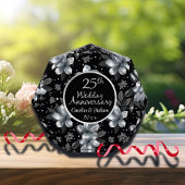 25. Silver Glitzer Blumenzwiebeln Fotoblock