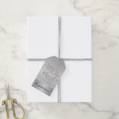 25. Silver-Jubiläum Geschenkanhänger (Mit Garn)