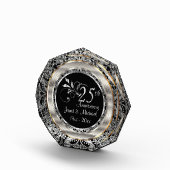 25. Silver Paisley Hochzeitstag Fotoblock (Rechts)