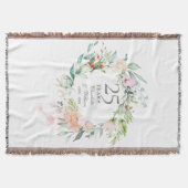 25. Silver Wedding Jubiläum Blumengarten Decke (Vorderseite)