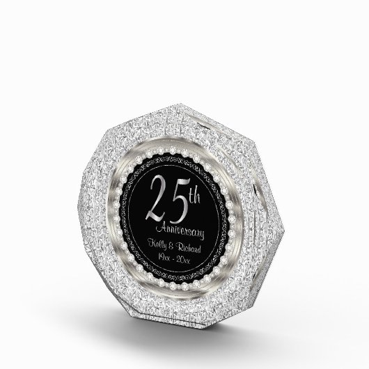 25. Silver Wedding Jubiläum Fotoblock (Rechts)