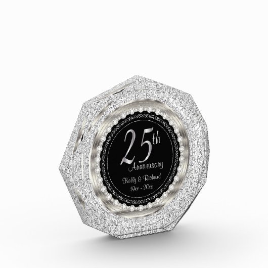 25. Silver Wedding Jubiläum Fotoblock (Links)