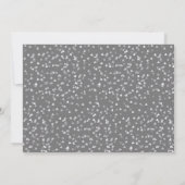 25. Silver Wedding Jubiläum Kinder-Fotos Einladung (Rückseite)