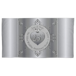 25. Silver Wedding Jubiläum Kissenbezug