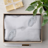 25. Silver Wedding Jubiläum Seidenpapier (Geschenk)