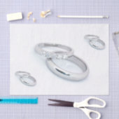 25. Silver Wedding Jubiläum Seidenpapier (Handwerk)