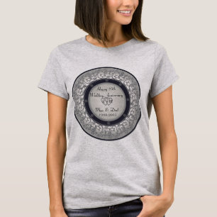 25. Silver Wedding Jubiläum T-Shirt