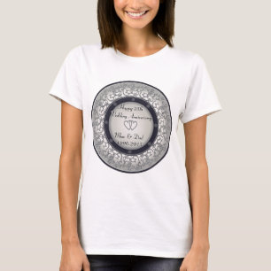 25. Silver Wedding Jubiläum T-Shirt