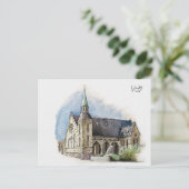 25 : St. Francis Xavier Katholische Kirche Postkarte (Stehend Vorderseite)