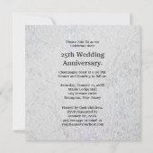 25. Stilvolles Silver-Jubiläum Save The Date (Rückseite)