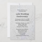 25. Stilvolles Silver-Jubiläum Save The Date (Rückseite)