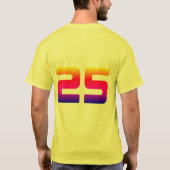 25 T - Shirt (Rückseite)