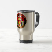 25. Veteran der Infanteriedivision-OEF OIF Reisebecher (VorderseiteRechts)