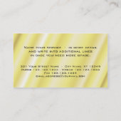 25 Visitenkarte-nähendes Visitenkarte (Rückseite)