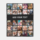 25 Vorlage für die FotoCollage Fleecedecke (Vorderseite)