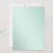 25 Years Together Silver Wedding Anniversary  Einladung (Rückseite)