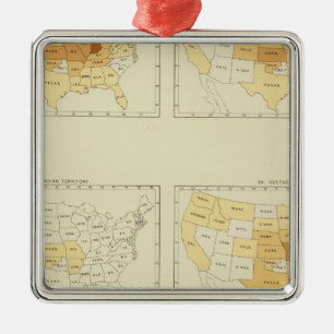 25 zwischenstaatliche Migration 1890 INLA Ornament Aus Metall