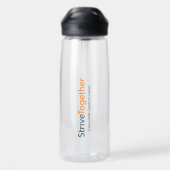 25oz CamelBak Eddy® Flasche - Klar (Rückseite)