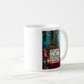 25th Amendment Christmas Mug with Festive Tree Kaffeetasse (VorderseiteRechts)