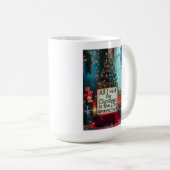 25th Amendment Christmas Mug with Festive Tree Kaffeetasse (VorderseiteRechts)