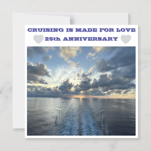 25th ANNIVERSARY CRUISE DOOR MAGNET (Vorderseite)