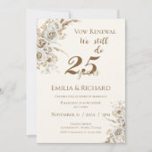25th anniversary invitation einladung (Vorderseite)
