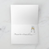 25th Anniversary with Ivy on Birch Scroll Karte (Innenseite)