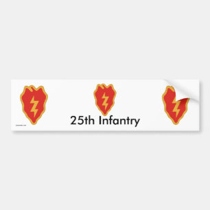 25th Inf Div. Autoaufkleber