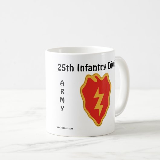 25th Inf Div - c Kaffeetasse (VorderseiteRechts)