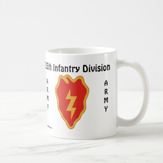 25th Inf Div - c Kaffeetasse (Rechts)