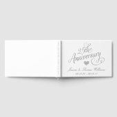 25th Silver Wedding Anniversary Gästebuch (Voll)