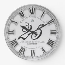 25th Silver Wedding Anniversary