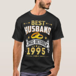 25th Wedding Anniversary Gifts Best Husband Since  T-Shirt<br><div class="desc">25th Wedding Anniversary Gifts Best Husband Since 1995 .lol, cool, funny, lol surprise, retro, animal, animals, christmas, cute, doll, dolls, dolls lol, lol doll, lol doll characters, lol surprise birthday, lol surprise mom, lol surprise party, lollipop, movie, music, rainbow, vintage, 2020, 2020 election, adorable, agriculture, all of us, amazing, anime,...</div>