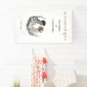 25th Wedding Anniversary Heirloom-Like Keepsake Banner (Insitu)
