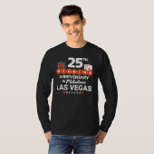 25th Wedding Anniversary Las Vegas Trip T-Shirt (Vorne ganz)
