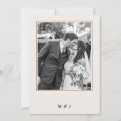 25th Wedding Anniversary Party Vow Renewal 2 Photo Einladung (Rückseite)