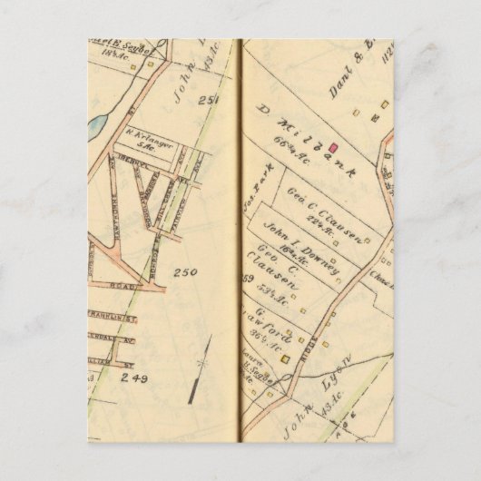 260261 Rye, Harrison Postkarte (Vorderseite)