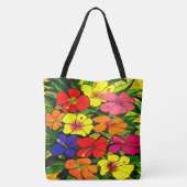 260 - Hibiskus Tasche (Rückseite)
