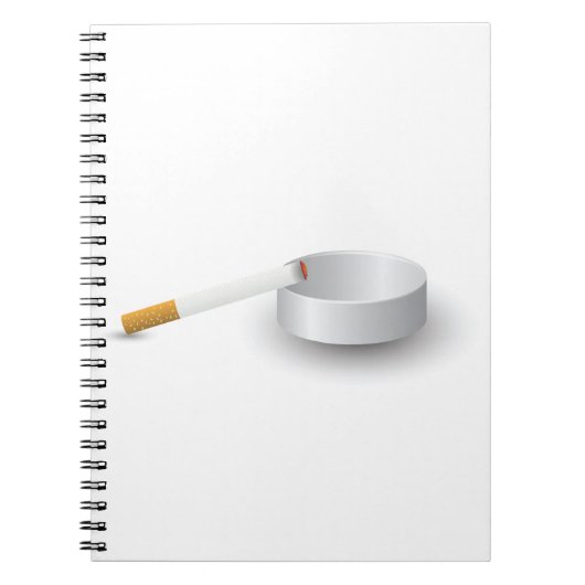 260Ashtray und Zigarette Notizblock (Vorderseite)
