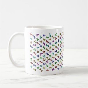 261 Tesseract Nets Rainbow Tasse