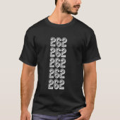 262 Area Code Montreal QC T-Shirt (Vorderseite)