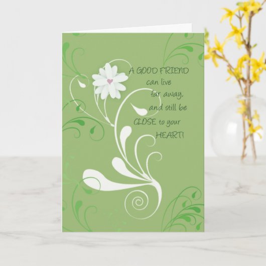 2656 Herzlich Nah Karte (Gelbe Blume)