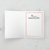 2666 Gute Nachrichten Herzlichen Glückwunsch Karte (Innenseite)