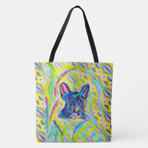267 - Französische Bulldog-Tote-Tasche Tasche
