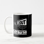 267 Sticker raus Kaffeetasse (Links)