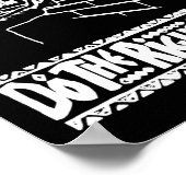 267 Sticker raus Poster (Ecke)