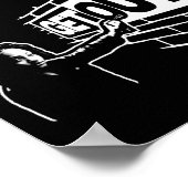 268 Sticker raus Poster (Ecke)