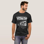 268 Sticker raus T-Shirt (Vorne ganz)